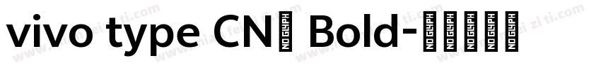 vivo type CN繁 Bold字体转换